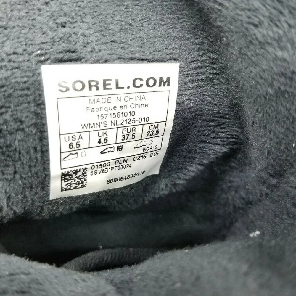 Sorel Fancy Lace II Winter‎ Leather Suede Boots